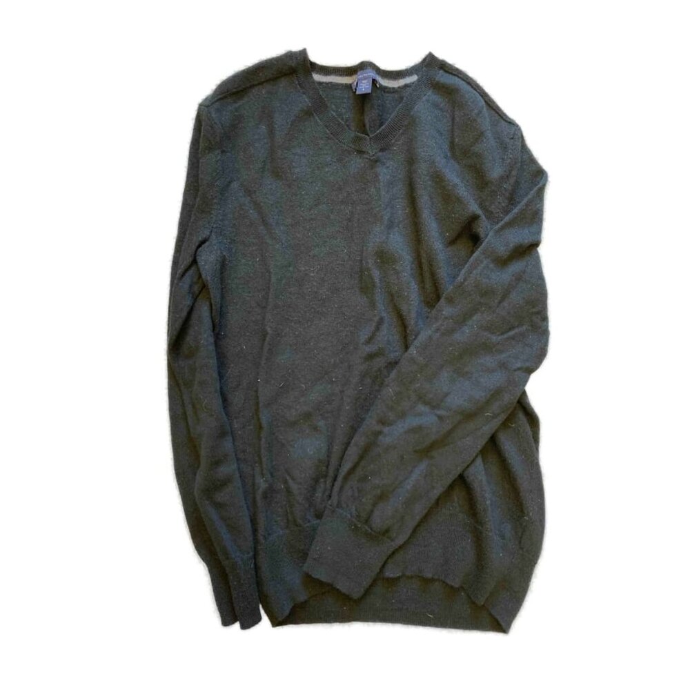 GAP Merino Wool Knit Sweater - Black - Medium